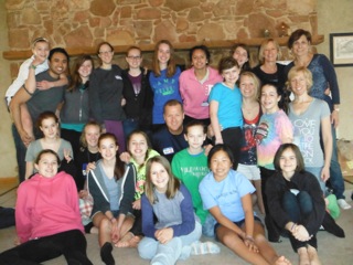 Picture of Ginny at teen girls camp in St. Louis